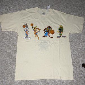 NWT TUNE SQUAD / SPACE JAM 25TH ANNIVERSARY CHARACTER TEE (L)